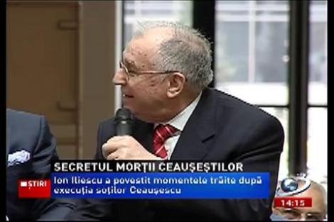 Ion Iliescu face dezvăluiri despre execuţia soţilor Ceauşescu