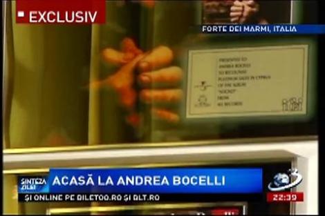 Andrea Bocelli, un interviu emoţionant
