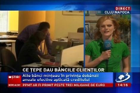 Băncile din Cluj-Napoca, amendate din cauza unor nereguli menţionate în contracte