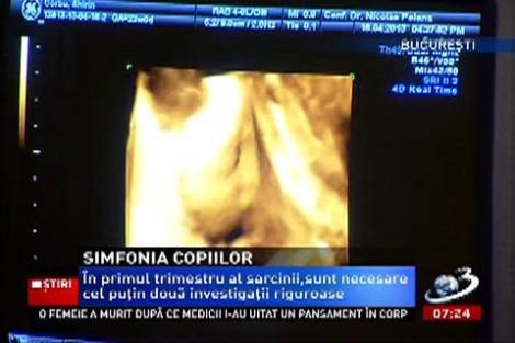Gravidele din România nu îşi fac analizele medicale în timpul sarcinii