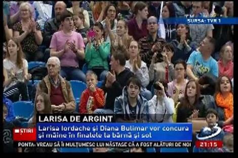 Gimnasta Larisa Iordache, medaliată cu argint la Moscova