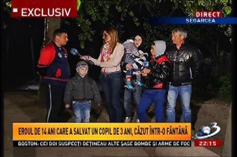Sinteza Zilei: Eroul de 14 ani din Segarcea, despre cum a salvat un copil din fântână