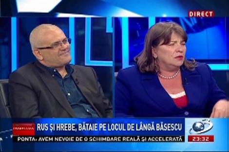 Panorama: Norica Nicolai, despre Ioan Rus, Năstase şi Hrebenciuc