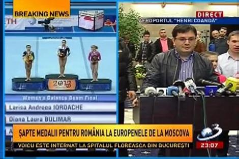 Nicolae Bănicioiu: Gimnastica rămâne în continuare acolo unde este locul şi ne face mândri că suntem români!