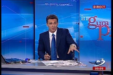 Mircea Badea: "La dimensiunile lui Boc, mie mi se părea mult că aleargă 6 milimetri!