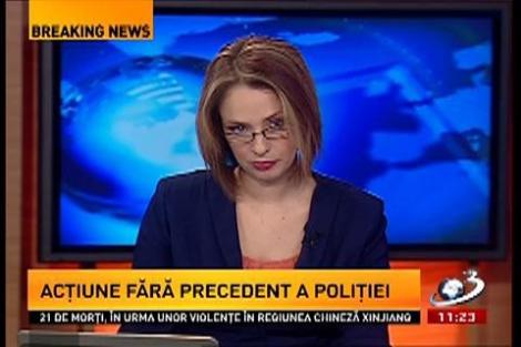 Acţiune fără precedent a poliţiei în canalele din Gara de Nord! Surpriză însă, au găsit un om mort