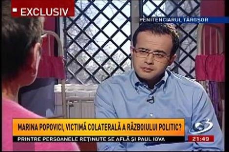 Marina Popovici: Soţul meu suferă foarte mult din cauza mea. Eu sunt problema lui cea mai mare