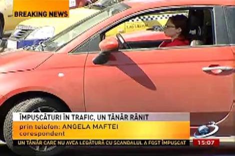 Împuşcături în faţa unui bloc din Iaşi după o şicană în trafic! O victimă colaterală a fost rănită