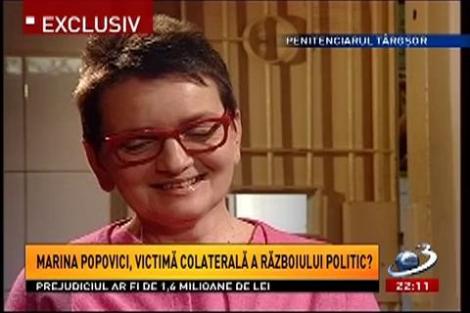 Marina Popovici: Mi se striga prin curte "aia a lui Năstase"