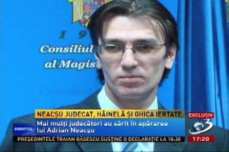 Hăineală şi Ghica, iertate în dosarul în care magistratul Neacşu a fost dat în judecată