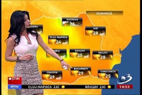 Prognoza meteo 27/04/2013