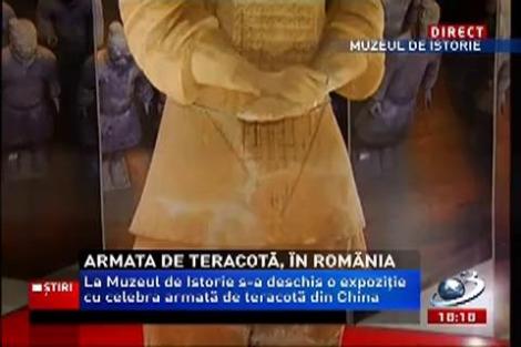La Muzeul de Istorie s-a deschis o expoziție cu celebra armată de taracotă din China