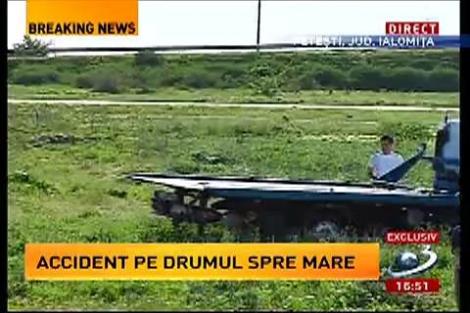 Un accident grav s-a produs pe Autostrada Soarelui, în apropiere de Feteşti