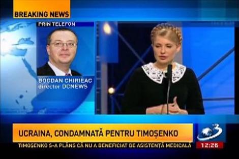 Ucraina, condamnată de CEDO pentru cazul Iulia Timoşenko