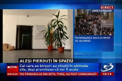 Amenajarea birourilor aleşilor ne costă lunar 1 milion şi jumătate de euro, deşi nu este nicio schimbare