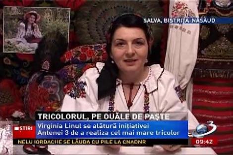 Tricolorul, pe ouăle de Paşte