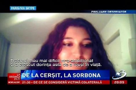 De la cerşit, la Sorbona! Vezi aici povestea impresionantă a unei tinere de etnie romă