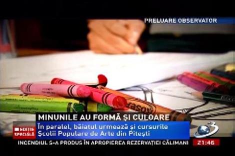 Minunile au formă şi culoare. Un tânăr abandonat de tată, viitor designer de suces