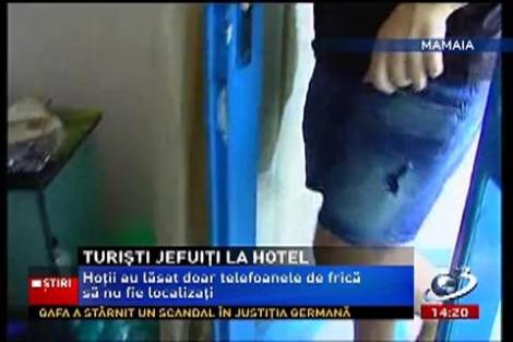 Turişti jefuiţi la un hotel din Mamaia