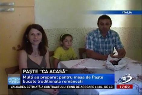 Românii aflaţi peste hotare sărbătoresc Paştele ca acasă