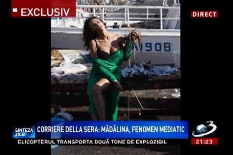 Sinteza Zilei: Fotografii cu irezistibila Mădălina Ghenea