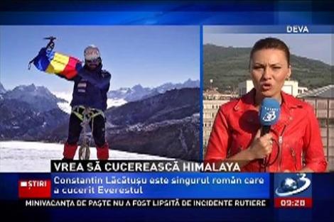 Alpinistul Constantin Lăcătuşu vrea să cucerească în premieră mondială, vârful Tsartse din Himalaya
