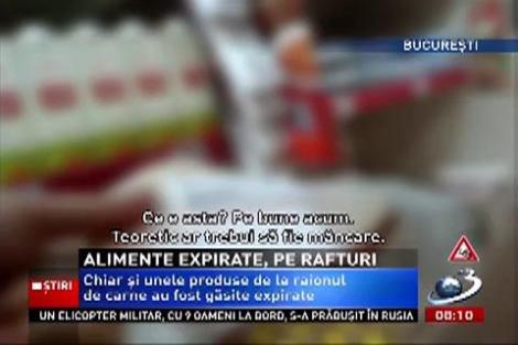 Exclusiv! Alimente expirate, pe rafturile magazinelor