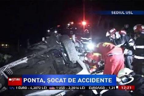 Ponta, şocat de numărul ridicat de accidente din ultimele zile