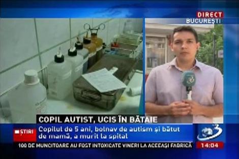 Un copil autist de cinci ani a murit snopit în bătaie