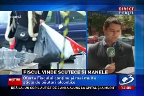 Fiscul scoate la licitaţie manele şi locuri de veci