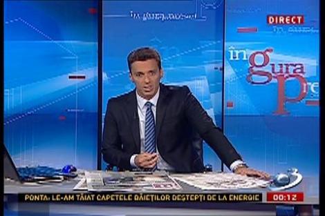 În gura presei, înregistrarea emisiunii din data de 8 mai 2013