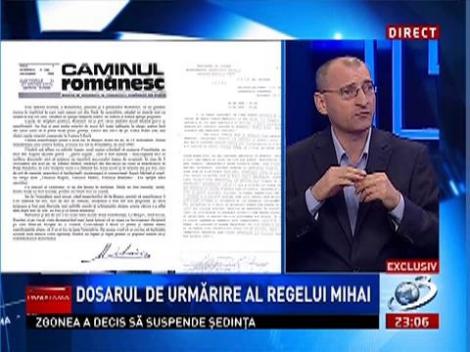 Panorama: Dosarul de urmărire al Regelui Mihai