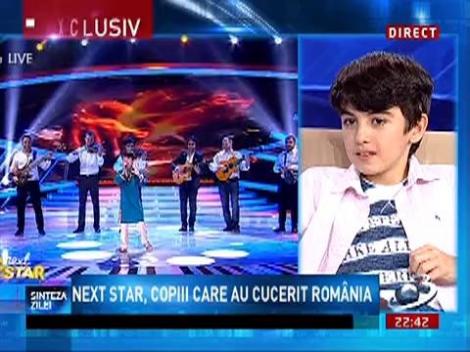 Sinteza Zilei: Next Star, copiii care au cucerit România