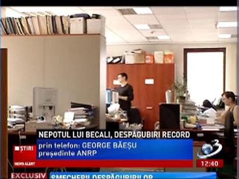 Despăgubire record pentru nepotul lui Becali