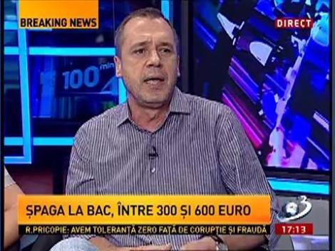 Mugur Ciuvică: Văd iarăşi circ...SRI-ul la anul poate să se implice şi în corectarea tezelor