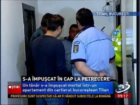 Un tânăr de 28 de ani s-a împuşcat în cap la petrecere
