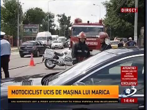 Un motociclist a murit, după ce a fost lovit de maşina lui Ciprian Marica