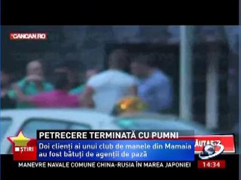 Doi petrecăreţi de manele au fost snopiţi în bătaie la Mamaia