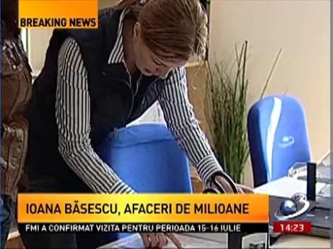 Ioana Băsescu, afaceri de milioane cu fostul administrator al Hidroelectrica