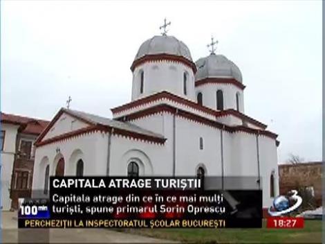Capitala atrage din ce în ce mai mulţi turişti!
