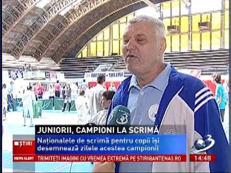 Juniorii, campioni la scrimă