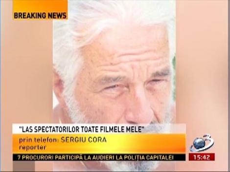 Testamentul spiritual al lui Sergiu Nicolaescu, făcut public de soţia regizorului