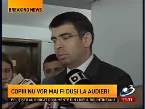 Ministrul Justiţiei explică acţiunea de la "Bolintineanu": Procurorul a administrat acest dosar cum a crezut de cuviinţă