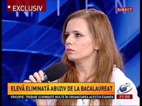 Sinteza Zilei: Cum a fost o elevă eliminată abuziv din Bacalaureat