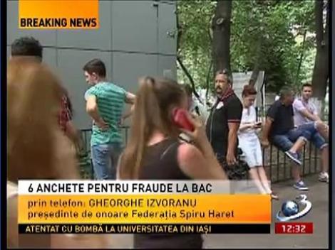 Gheorghe Izvoranu, președinte de onoare Federația Spiru Haret, despre bacalaureat