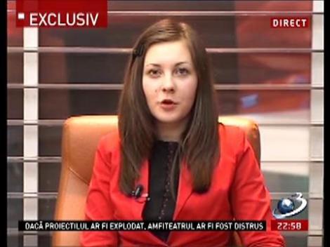 Sinteza Zilei: Absolventa unui liceu din Sibiu, în rolul de prezentatoare tv