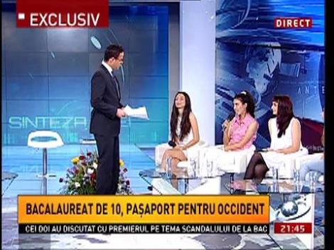 Sinteza Zilei: Ioana Dicu, eleva care a absolvit cu 10 pe linie