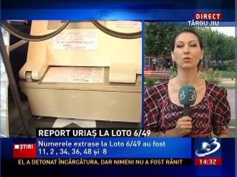 Report uriaș la loto 6/49
