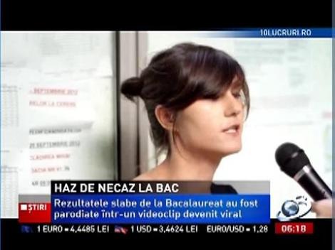 Rezultatele slabe de la Bac, motiv de parodie