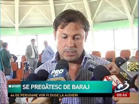 Pregătiri pentru baraj